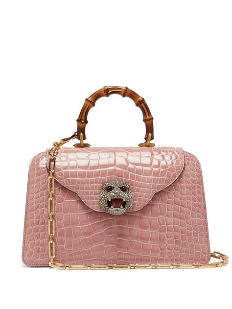 pink gucci bamboo bag|authentic Gucci bamboo.